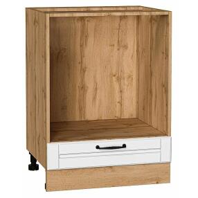 Шкаф нижний под духовку Дублин Special White/Дуб Вотан 816*600*474