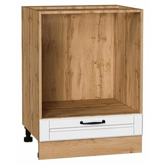 Шкаф нижний под духовку Дублин Special White/Дуб Вотан 816*600*474