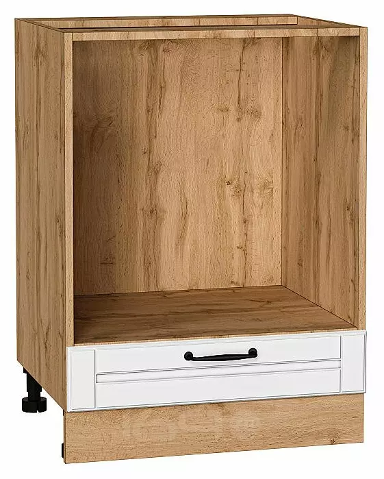 Шкаф нижний под духовку Дублин Special White/Дуб Вотан 816*600*474