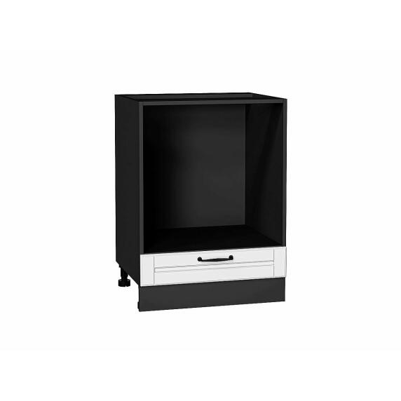 Шкаф нижний под духовку Дублин Special White/Graphite 816*600*474