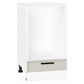 Шкаф нижний под духовку Фрейм Cream Silk Белый 816*450*480