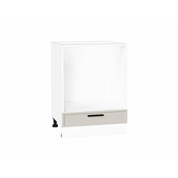 Шкаф нижний под духовку Фрейм Cream Silk Белый 816*600*480