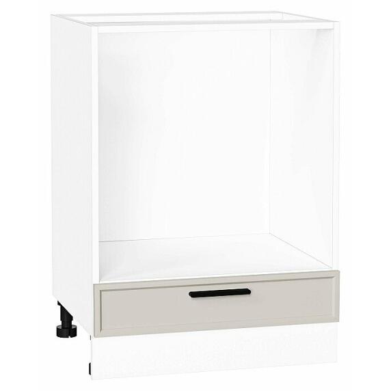 Шкаф нижний под духовку Фрейм Cream Silk Белый 816*600*480
