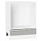 Шкаф нижний под духовку Фьюжн Silky Light Grey  Белый 816*600*476 Шкаф нижний под духовку Фьюжн Silky Light Grey  Белый 816*600*476