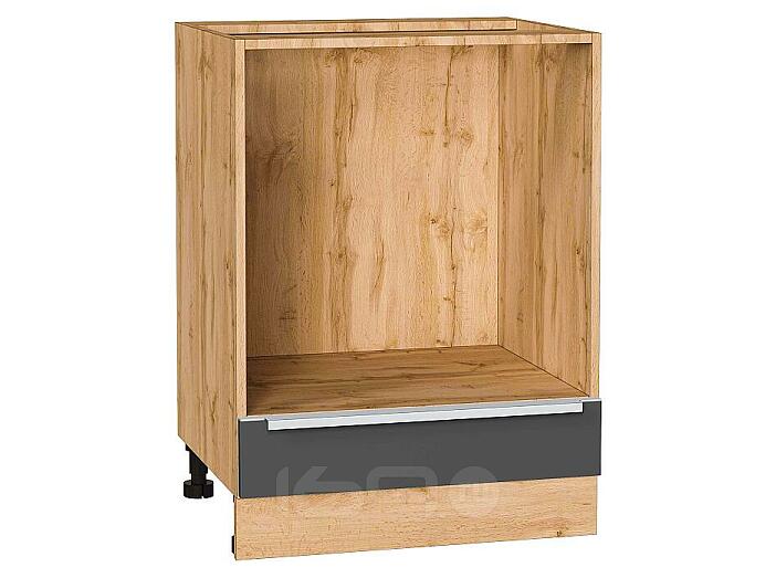 Шкаф нижний под духовку Фьюжн Stormy Silk/Дуб Вотан 816*600*476