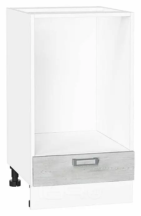 Шкаф нижний под духовку Лофт Nordic Oak/Белый 816*450*476
