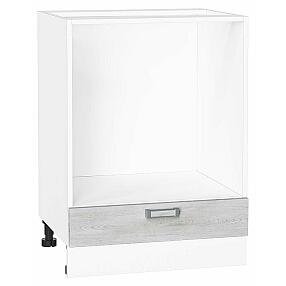 Шкаф нижний под духовку Лофт Nordic Oak/Белый 816*600*476