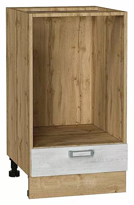 Шкаф нижний под духовку Лофт Nordic Oak/Дуб Вотан 816*450*476