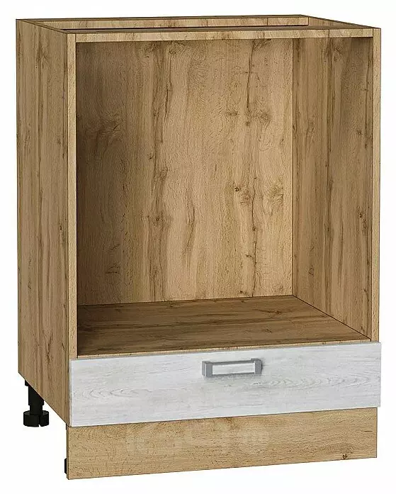 Шкаф нижний под духовку Лофт Nordic Oak/Дуб Вотан 816*600*476