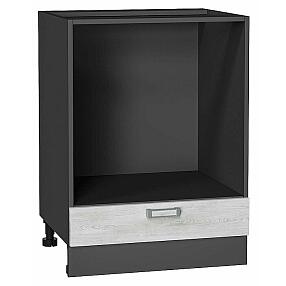 Шкаф нижний под духовку Лофт Nordic Oak/Graphite 816*600*476
