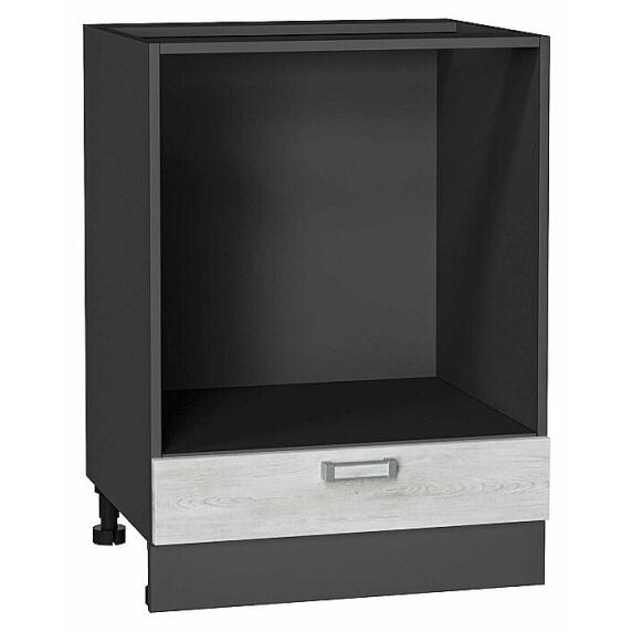 Шкаф нижний под духовку Лофт Nordic Oak/Graphite 816*600*476