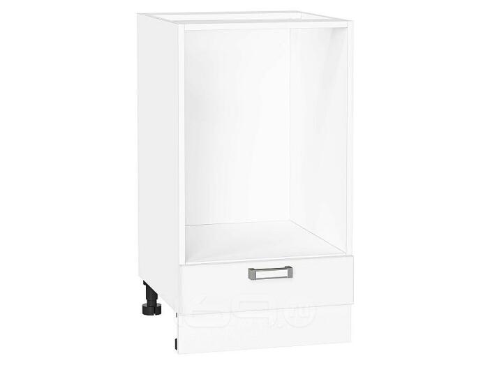 Шкаф нижний под духовку Лофт White Silk/Белый 816*450*476