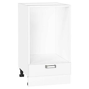 Шкаф нижний под духовку Лофт White Silk/Белый 816*450*476
