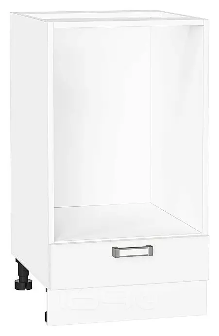 Шкаф нижний под духовку Лофт White Silk/Белый 816*450*476