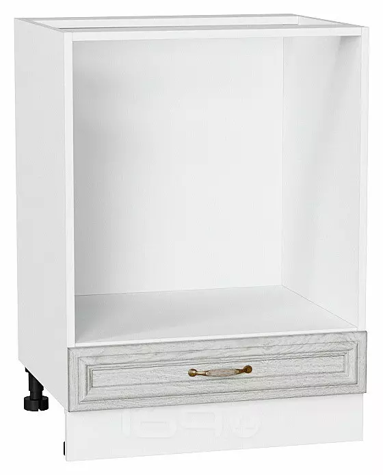 Шкаф нижний под духовку Шале White Dreamline Белый 816*600*476