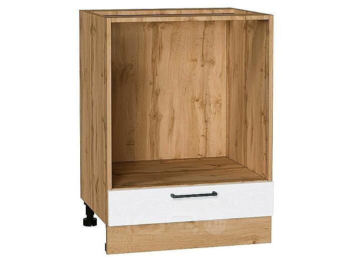 Шкаф нижний под духовку Сканди White Silkwood/Дуб Вотан 816*600*476