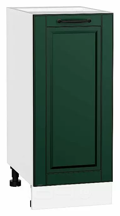 Шкаф нижний с 1-ой дверцей Дублин Special Green/Белый 816*350*478