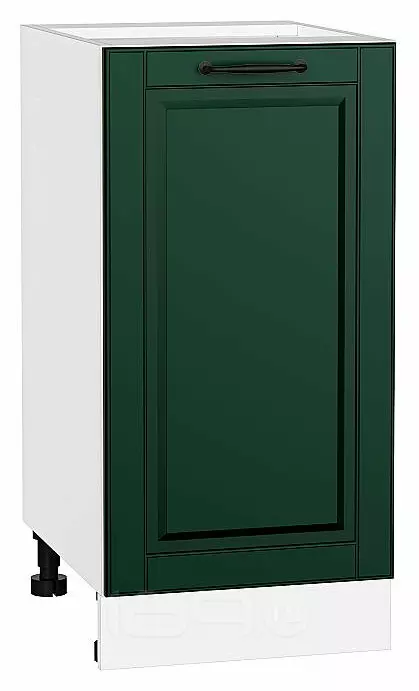 Шкаф нижний с 1-ой дверцей Дублин Special Green/Белый 816*400*478