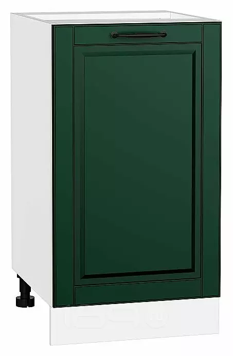Шкаф нижний с 1-ой дверцей Дублин Special Green/Белый 816*450*478