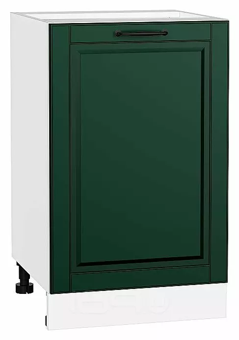 Шкаф нижний с 1-ой дверцей Дублин Special Green/Белый 816*500*478