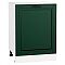 Шкаф нижний с 1-ой дверцей Дублин Special Green/Белый 816*600*478