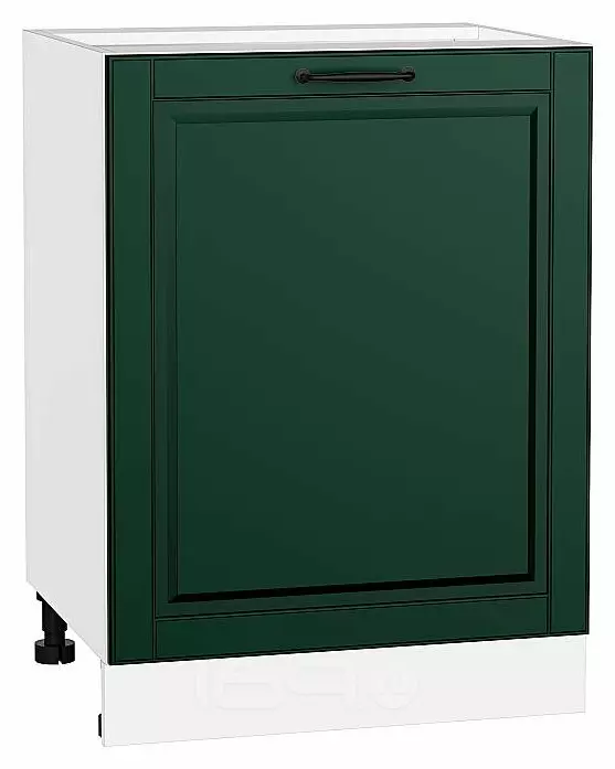 Шкаф нижний с 1-ой дверцей Дублин Special Green/Белый 816*600*478