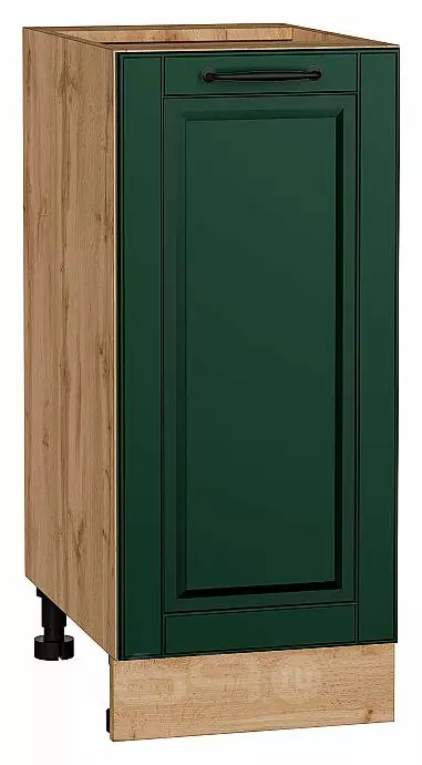 Шкаф нижний с 1-ой дверцей Дублин Special Green/Дуб Вотан 816*350*478