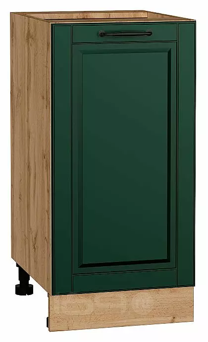 Шкаф нижний с 1-ой дверцей Дублин Special Green/Дуб Вотан 816*400*478