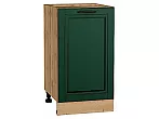 Шкаф нижний с 1-ой дверцей Дублин Special Green/Дуб Вотан 816*450*478