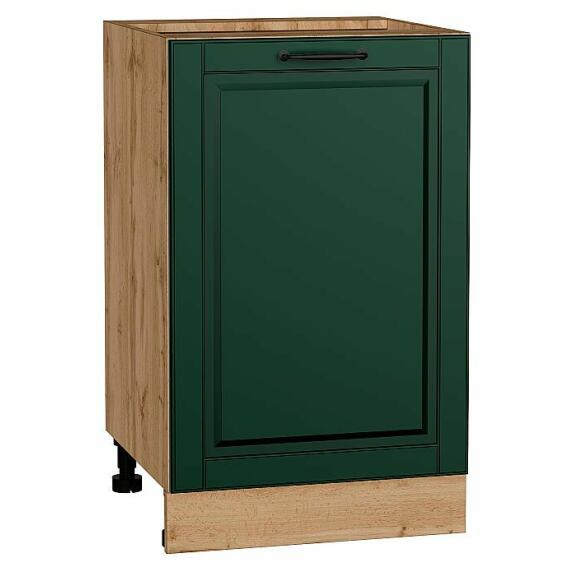 Шкаф нижний с 1-ой дверцей Дублин Special Green/Дуб Вотан 816*500*478
