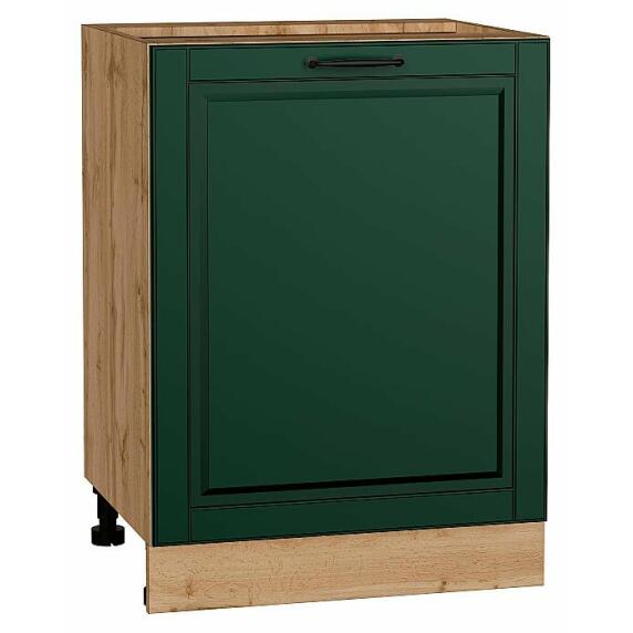 Шкаф нижний с 1-ой дверцей Дублин Special Green/Дуб Вотан 816*600*478