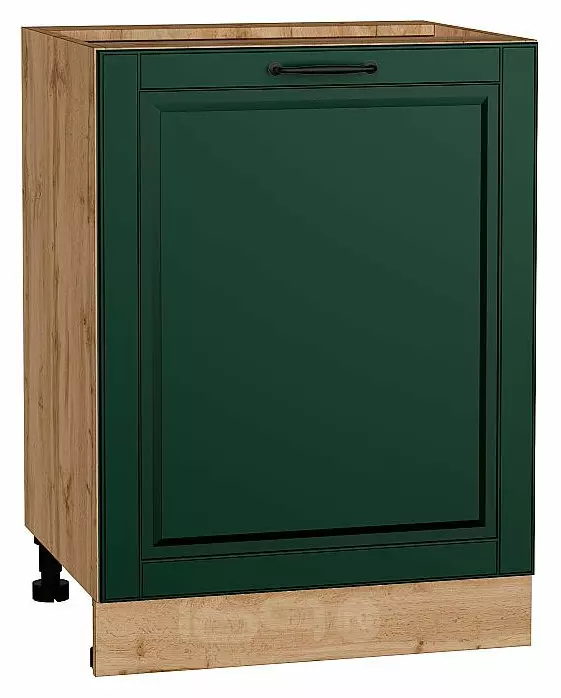 Шкаф нижний с 1-ой дверцей Дублин Special Green/Дуб Вотан 816*600*478