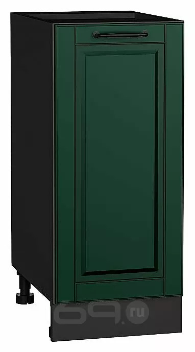 Шкаф нижний с 1-ой дверцей Дублин Special Green/Graphite 816*350*478