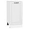 Шкаф нижний с 1-ой дверцей Дублин Special White/Белый 816*400*478