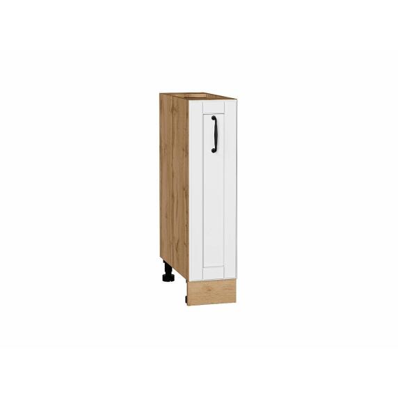 Шкаф нижний с 1-ой дверцей Дублин Special White/Дуб Вотан 816*200*478