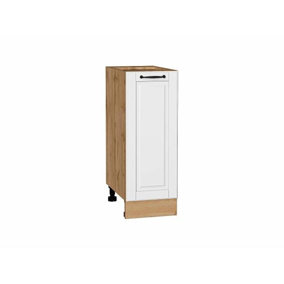Шкаф нижний с 1-ой дверцей Дублин Special White/Дуб Вотан 816*300*478