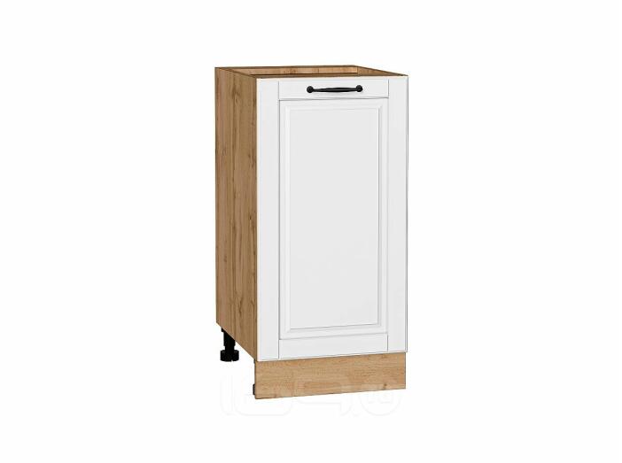 Шкаф нижний с 1-ой дверцей Дублин Special White/Дуб Вотан 816*400*478