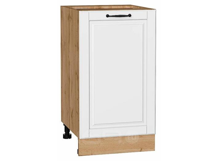 Шкаф нижний с 1-ой дверцей Дублин Special White/Дуб Вотан 816*450*478