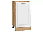 Шкаф нижний с 1-ой дверцей Дублин Special White/Дуб Вотан 816*450*478