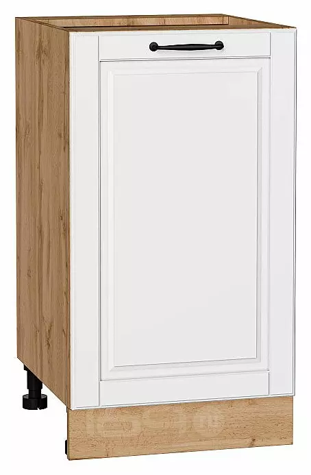 Шкаф нижний с 1-ой дверцей Дублин Special White/Дуб Вотан 816*450*478