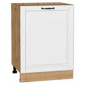 Шкаф нижний с 1-ой дверцей Дублин Special White/Дуб Вотан 816*600*478
