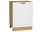 Шкаф нижний с 1-ой дверцей Дублин Special White/Дуб Вотан 816*600*478