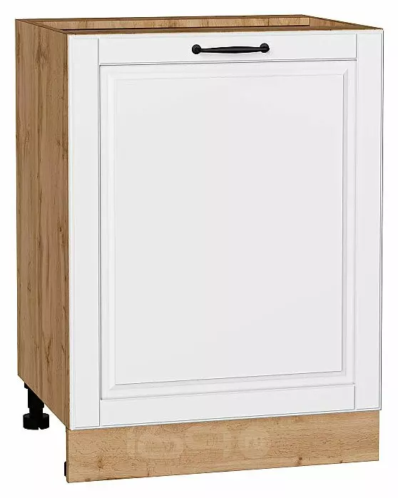 Шкаф нижний с 1-ой дверцей Дублин Special White/Дуб Вотан 816*600*478