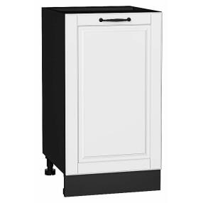 Шкаф нижний с 1-ой дверцей Дублин Special White/Graphite 816*450*478