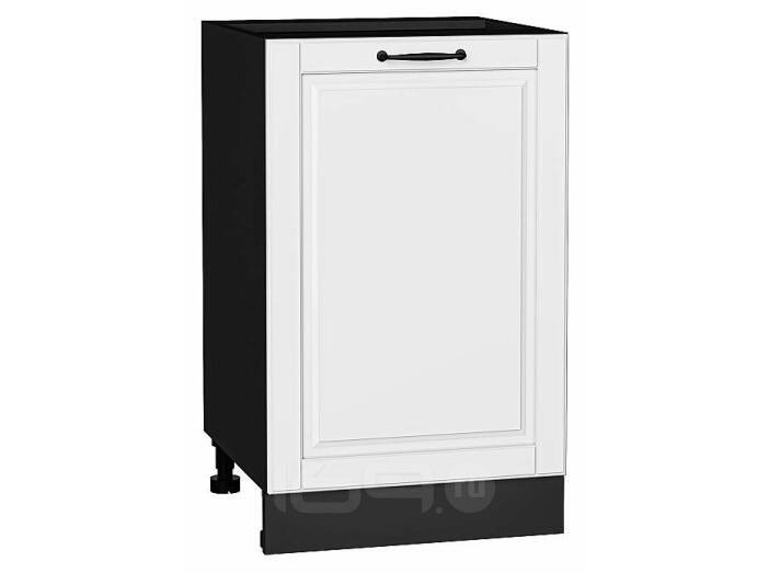 Шкаф нижний с 1-ой дверцей Дублин Special White/Graphite 816*500*478