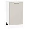 Шкаф нижний с 1-ой дверцей Фрейм Cream Silk Белый 816*450*484