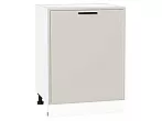 Шкаф нижний с 1-ой дверцей Фрейм Cream Silk Белый 816*600*484