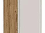 Шкаф нижний с 1-ой дверцей Фрейм Cream Silk Дуб Вотан 816*200*484