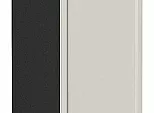 Шкаф нижний с 1-ой дверцей Фрейм Cream Silk Graphite 816*200*484
