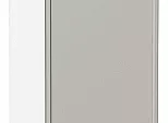 Шкаф нижний с 1-ой дверцей Фрейм Grey Silk Белый 816*350*484